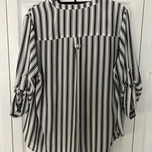Striped Blouse (Torrid)